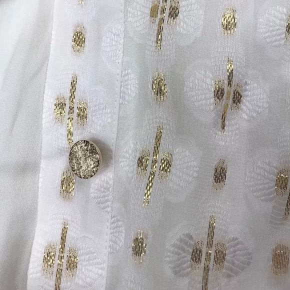 NEW St John Rare Silk Button Down Blouse - Picture 4 of 8